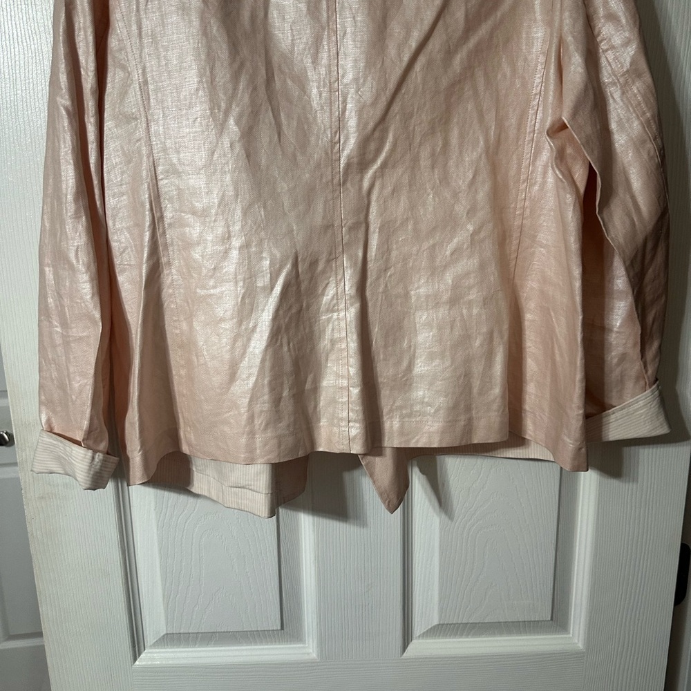 Chico's Delicate Ruffled Constance Jacket - Picture 12 of 16